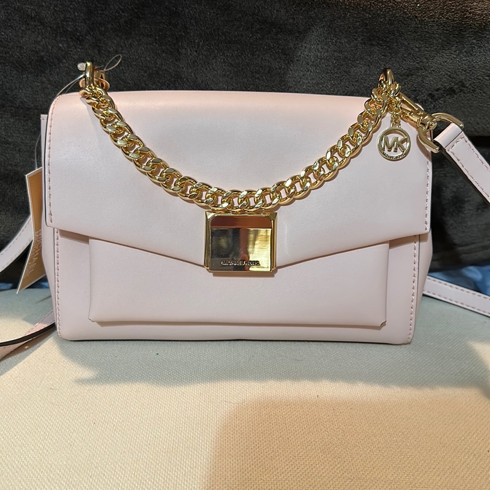 Michael Kors Medium Lita Leather Crossbody